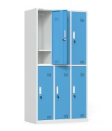 Garderobenschrank mit Zylinderschloss - 2