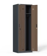 Garderobenschrank zweiteilig mit Zylinderschloss - 2