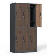 Garderobenschrank mit Zylinderschloss - 2