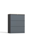 Hängeregistraturschrank HDK, 3 Schubläden, Format DIN A4 HDK-N-L03 - 1