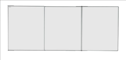 keramische Klapptafel für Filzbeschriftung TRIPTYCH,  (3 Modelle) - 2