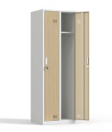 Garderobenschrank zweiteilig mit Zylinderschloss - 2