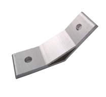 Winkel 135°, 70x70x9 mm.