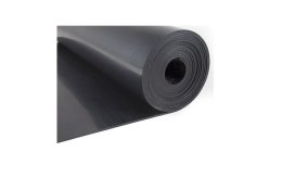 Gummi A9506 ohne Gewebeprägung, 3 mm dick, Breite 1400 mm