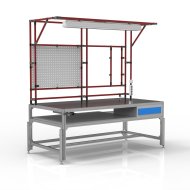 Mechanisch höhenverstellbarer Schweißtisch - 3