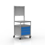 Werkstattwagen für Werkzeuge aus Rohrsystem 24102303 - 1