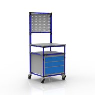 Werkstattwagen für Werkzeuge aus Rohrsystem 24102303 - 3