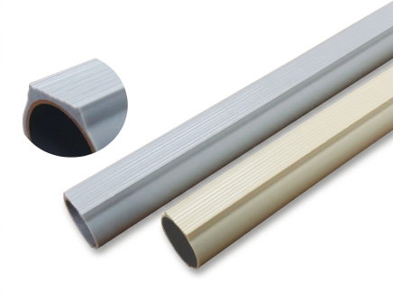 Stahlrohr Logiform mit Gleitfläche - Grey - 1