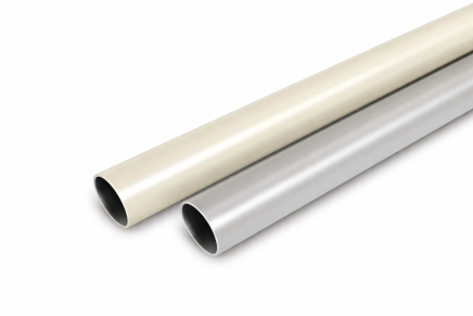 ESD Stahlrohr Logiform Wandstärke 1 mm – grau - 1