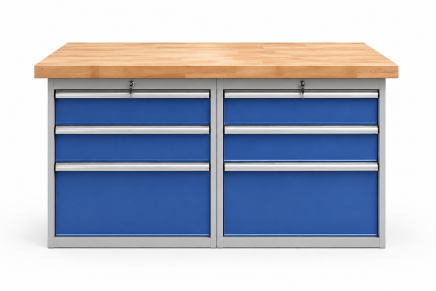 Werkbank mit Schubladenschrank RS15_33 - 2