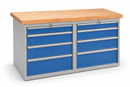 Werkbank mit Schubladenschrank RS15_44 - 1