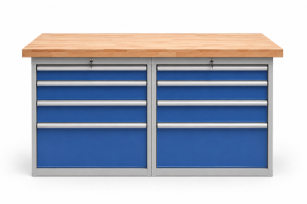 Werkbank mit Schubladenschrank RS15_44 - 2