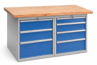 Werkbank mit Schubladenschrank RS15_34 - 1
