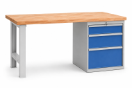 Werkbank mit Schubladenschrank RS15_PN3 - 1
