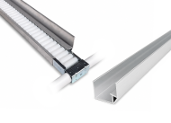 Aluminium-Führungsschiene für Rollenbahn 60 mm PA-615B - 1