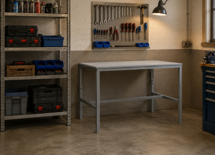 Höhenverstellbarer Tisch Enprag SP, Tiefe 700 mm (3 Modelle) - 2