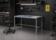 Antistatischer höhenverstellbarer Tisch Enprag SPESD, 1800 × 700 mm - 2