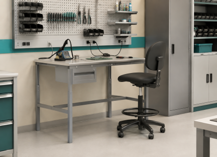 Höhenverstellbarer Tisch Enprag SP, 1500 × 700 mm - 2