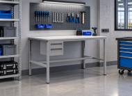 Höhenverstellbarer Tisch Enprag SP187, 1800 × 700 mm - 2