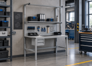 Höhenverstellbarer Tisch Enprag SPEX, Tiefe 900 mm (4 Modelle) - 2