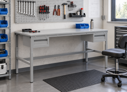 Höhenverstellbarer Tisch Enprag SP, 1800 × 700 mm - 2