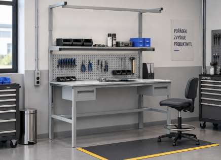 Höhenverstellbarer Tisch Enprag SPEX, 1800 × 700 mm - 2