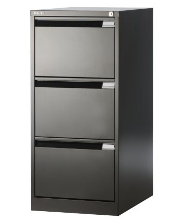 Aktenschrank Bisley BS3E/A4 - Einlegeboden mit Trennwänden - 1