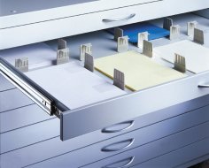 Fachteiler für Planschränke CP, von DIN A1 in 4x DIN A3