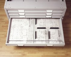 Planschrank A0 FCB41