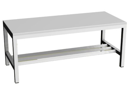 Garderobenbank  LAV 10A - Breite 1000 mm - 1