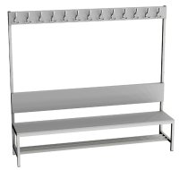 Garderobenbank  LAV 20V - Breite 2000 mm