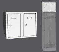 Garderobenschrank - Aufsatz SBS 32N2 - 1