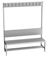 Garderobenbank  LAV 15V - Breite 1500 mm