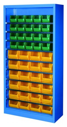 Werkstattschrank mt Sichtlagerkästen UK1-B2 - 2