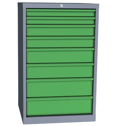 Werkstatt - Schubladenschrank Economy EPO 01C - 1