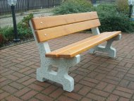 Parkbank aus Beton Klasik - 1