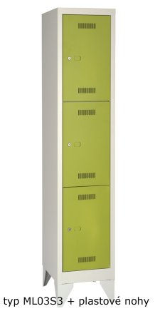 Schließfachschrank Bisley ML03S3 - 1