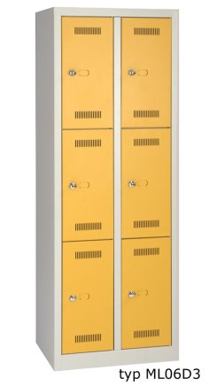 Schließfachschrank Bisley ML06D3 - 1