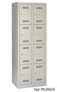 Schließfachschrank Bisley ML06D4 - 1