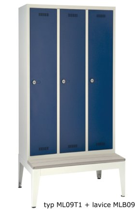 Garderobenschrank Bisley ML09T1 - 1