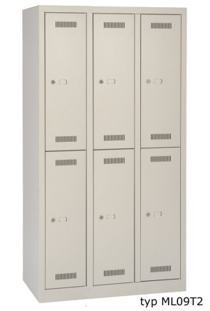 Garderobenschrank Bisley ML09T2 - 1