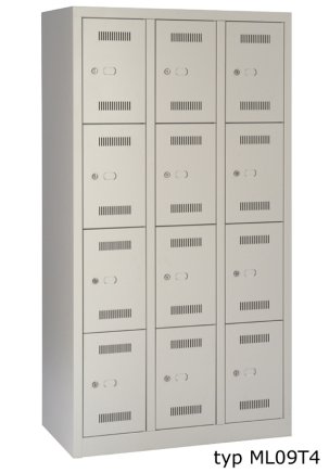 Schließfachschrank Bisley ML09T4 - 1