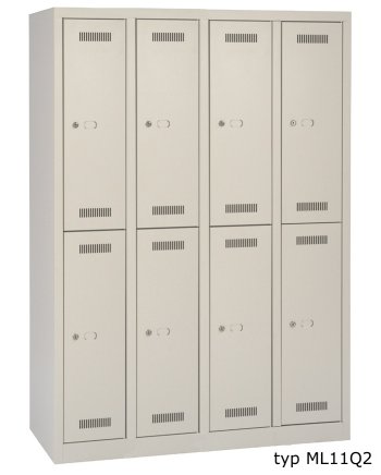 Garderobenschrank Bisley ML11Q2 - 1