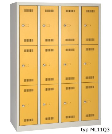 Schließfachschrank Bisley ML11Q3 - 1