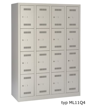Schließfachschrank Bisley ML11Q4 - 1