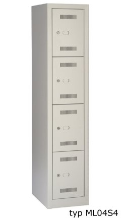 Schließfachschrank Bisley ML04S34 - 1