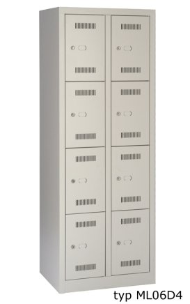 Schließfachschrank Bisley ML06D4 - 1