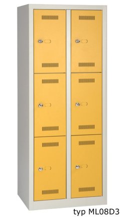 Schließfachschrank Bisley ML08D3 - 1