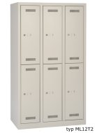Garderobenschrank Bisley ML12T2 - 1