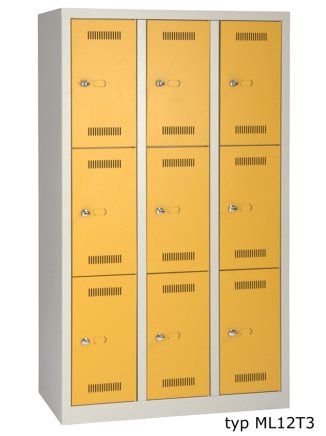 Schließfachschrank Bisley ML12T3 - 1